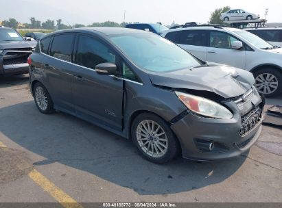 2015 FORD C-MAX ENERGI SEL Gray  Hybrid 1FADP5CU8FL104225 photo #1