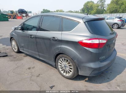 2015 FORD C-MAX ENERGI SEL Gray  Hybrid 1FADP5CU8FL104225 photo #4