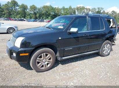 2008 MERCURY MOUNTAINEER PREMIER Black  Gasoline 4M2EU48E78UJ17106 photo #3