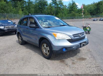 2008 HONDA CR-V LX Blue  Gasoline JHLRE38318C001941 photo #1