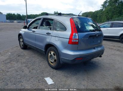 2008 HONDA CR-V LX Blue  Gasoline JHLRE38318C001941 photo #4