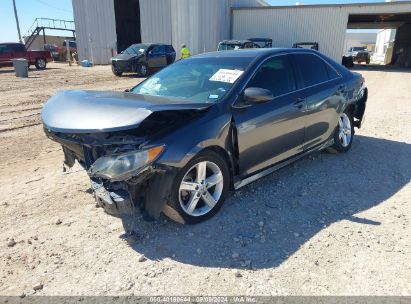 2014 TOYOTA CAMRY SE Gray  Gasoline 4T1BF1FK9EU382496 photo #3