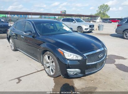 2015 INFINITI Q70L 3.7 Black  Gasoline JN1BY1PP8FM601817 photo #1