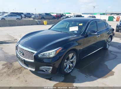 2015 INFINITI Q70L 3.7 Black  Gasoline JN1BY1PP8FM601817 photo #3