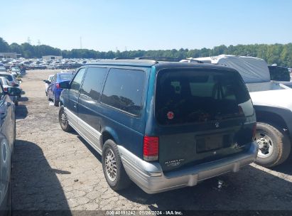 1994 PLYMOUTH GRAND VOYAGER LE Green  Gasoline 1P4GH54L7RX396453 photo #4