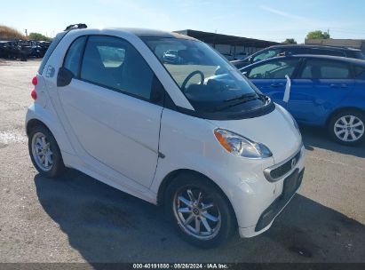 2014 SMART FORTWO ELECTRIC DRIVE PASSION White  Electric WMEEJ9AA9EK780852 photo #1