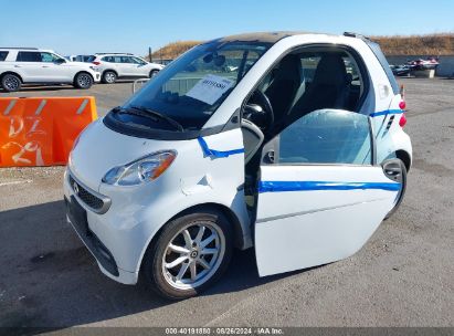 2014 SMART FORTWO ELECTRIC DRIVE PASSION White  Electric WMEEJ9AA9EK780852 photo #3