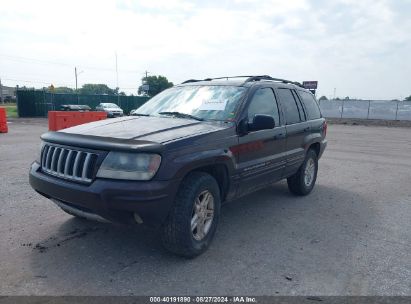 2004 JEEP GRAND CHEROKEE LAREDO Burgundy  Gasoline 1J4GW48N94C212270 photo #3