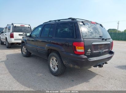 2004 JEEP GRAND CHEROKEE LAREDO Burgundy  Gasoline 1J4GW48N94C212270 photo #4