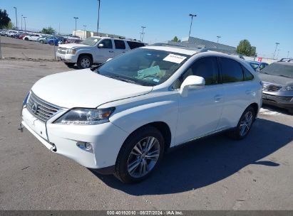 2015 LEXUS RX 350 White  Gasoline 2T2BK1BA5FC327602 photo #3