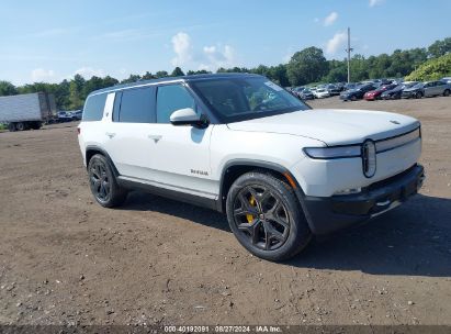 2024 RIVIAN R1S ADVENTURE QUAD MOTOR LARGE PACK White  Electric 7PDSGABA4RN037531 photo #1