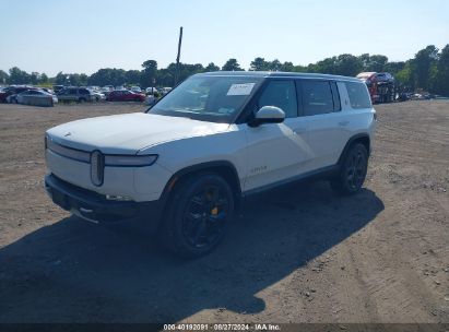 2024 RIVIAN R1S ADVENTURE QUAD MOTOR LARGE PACK White  Electric 7PDSGABA4RN037531 photo #3