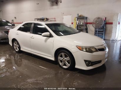 2012 TOYOTA CAMRY SE White  Gasoline 4T1BF1FK1CU543467 photo #1