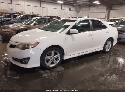 2012 TOYOTA CAMRY SE White  Gasoline 4T1BF1FK1CU543467 photo #3