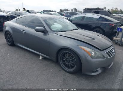 2014 INFINITI Q60 JOURNEY Gray  Gasoline JN1CV6EK9EM113217 photo #1