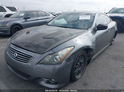 2014 INFINITI Q60 JOURNEY Gray  Gasoline JN1CV6EK9EM113217 photo #3