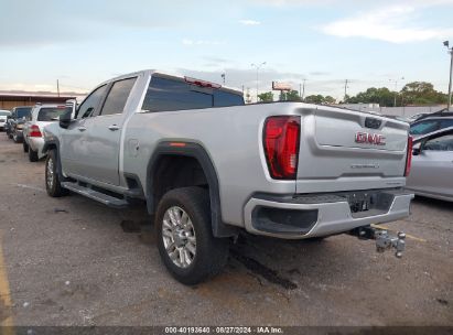 2023 GMC SIERRA 2500HD 4WD  STANDARD BED DENALI Silver  Diesel 1GT49REY9PF252122 photo #4