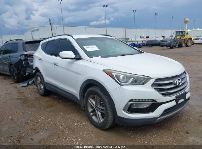 2017 HYUNDAI SANTA FE SPORT 2.4L White  Gasoline 5NMZU3LB5HH002770 photo #1