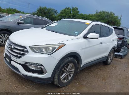 2017 HYUNDAI SANTA FE SPORT 2.4L White  Gasoline 5NMZU3LB5HH002770 photo #3