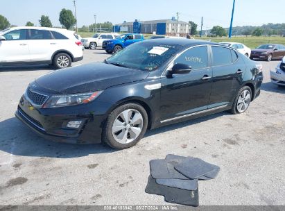 2016 KIA OPTIMA HYBRID EX Black  Hybrid KNAGN4AD7G5094297 photo #3