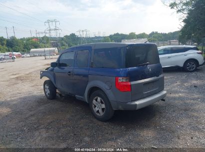 2003 HONDA ELEMENT EX Blue  gas 5J6YH28523L022943 photo #4