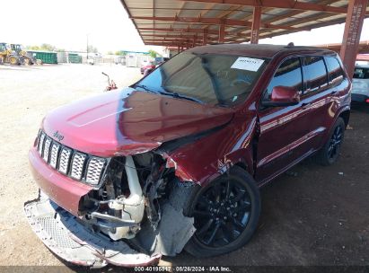 2019 JEEP GRAND CHEROKEE ALTITUDE 4X2 Maroon  Flexible Fuel 1C4RJEAG8KC704655 photo #3