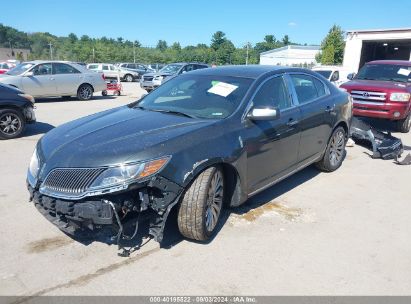 2016 LINCOLN MKS Gray  Gasoline 1LNHL9EK5GG603371 photo #3