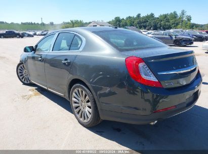 2016 LINCOLN MKS Gray  Gasoline 1LNHL9EK5GG603371 photo #4