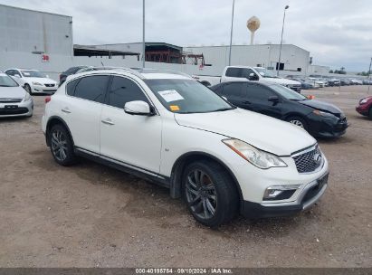 2016 INFINITI QX50 White  Gasoline JN1BJ0RPXGM230883 photo #1