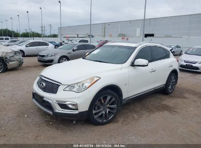 2016 INFINITI QX50 White  Gasoline JN1BJ0RPXGM230883 photo #3