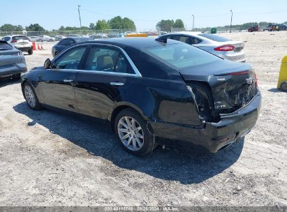 2015 CADILLAC CTS LUXURY Black  Gasoline 1G6AR5SX0F0116814 photo #4