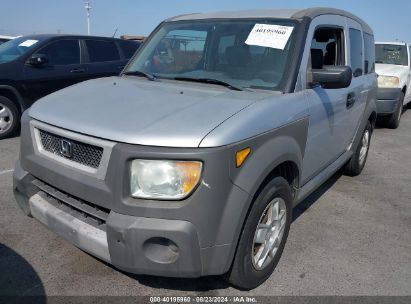 2005 HONDA ELEMENT LX Silver  Gasoline 5J6YH28385L000592 photo #3