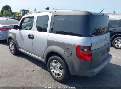 2005 HONDA ELEMENT LX Silver  Gasoline 5J6YH28385L000592 photo #4