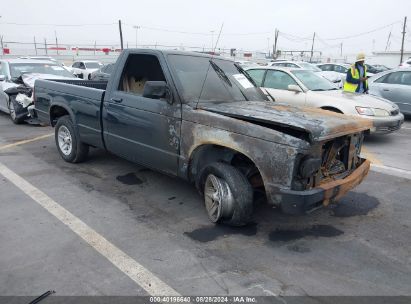 1993 CHEVROLET S TRUCK S10 Black  Gasoline 1GCCS14Z0P8190352 photo #1