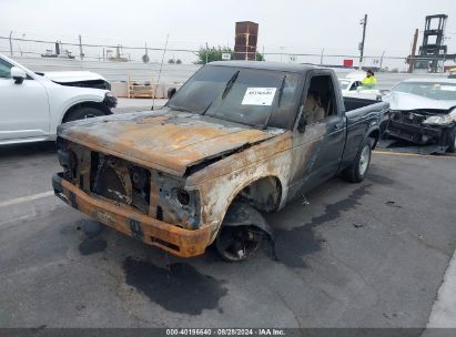 1993 CHEVROLET S TRUCK S10 Black  Gasoline 1GCCS14Z0P8190352 photo #3