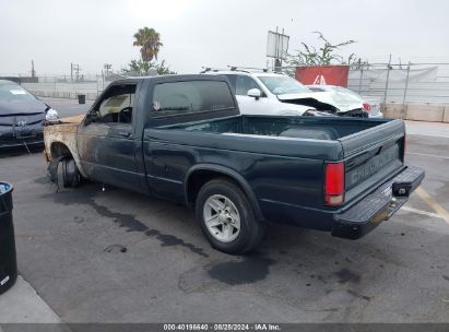 1993 CHEVROLET S TRUCK S10 Black  Gasoline 1GCCS14Z0P8190352 photo #4