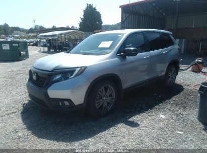 2021 HONDA PASSPORT 2WD EX-L Silver  Gasoline 5FNYF7H54MB013349 photo #3