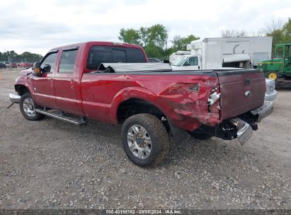 2016 FORD F-350 LARIAT Maroon  Diesel 1FT8W3BT2GEB39828 photo #4