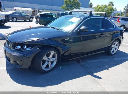 2012 BMW 128I Black  gas WBAUP9C53CVS94068 photo #3