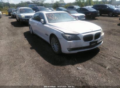 2012 BMW 750LI XDRIVE White  Gasoline WBAKC8C57CC437225 photo #1