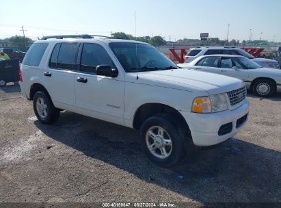 2005 FORD EXPLORER XLT/XLT SPORT White  Gasoline 1FTPX12555NA91785 photo #1