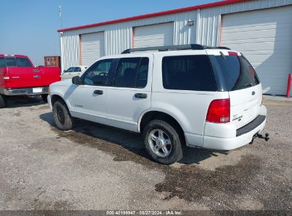 2005 FORD EXPLORER XLT/XLT SPORT White  Gasoline 1FTPX12555NA91785 photo #4