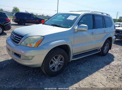 2004 LEXUS GX 470 Silver  Gasoline JTJBT20X940030528 photo #3