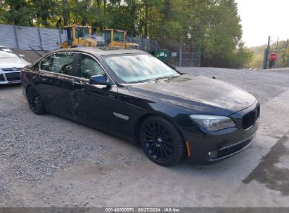 2012 BMW 750LI XDRIVE Black  Gasoline WBAKC8C52CC435446 photo #1