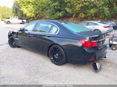 2012 BMW 750LI XDRIVE Black  Gasoline WBAKC8C52CC435446 photo #4