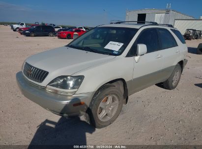 2000 LEXUS RX 300 White  Gasoline JT6HF10U6Y0152409 photo #3