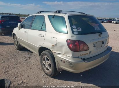 2000 LEXUS RX 300 White  Gasoline JT6HF10U6Y0152409 photo #4