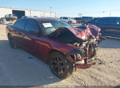 2020 DODGE CHARGER SXT RWD Burgundy  Flexible Fuel 2C3CDXBG9LH192642 photo #1