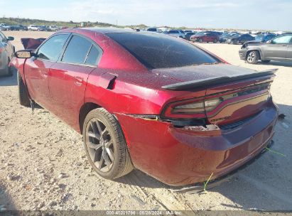 2020 DODGE CHARGER SXT RWD Burgundy  Flexible Fuel 2C3CDXBG9LH192642 photo #4