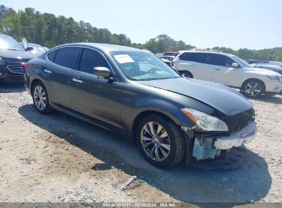 2013 INFINITI M37 Gray  Gasoline JN1BY1AP7DM513850 photo #1